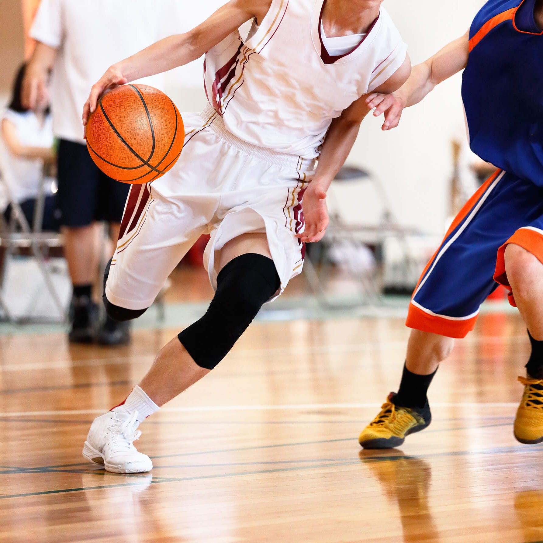 Playing basketball hotsell